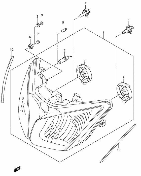 Headlamp              

                  E19, p37