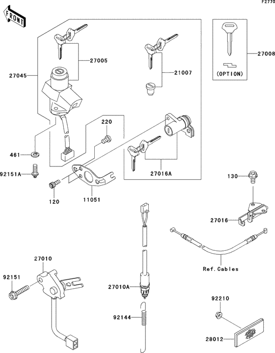 Ignition switch(b1h/b2h)