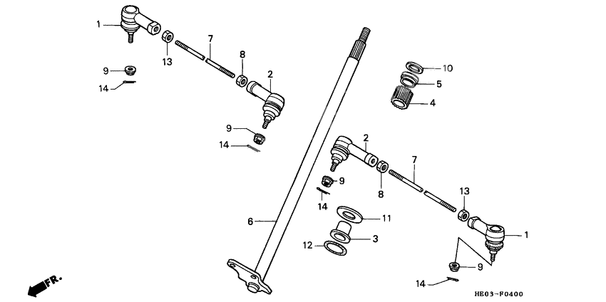 Steering column