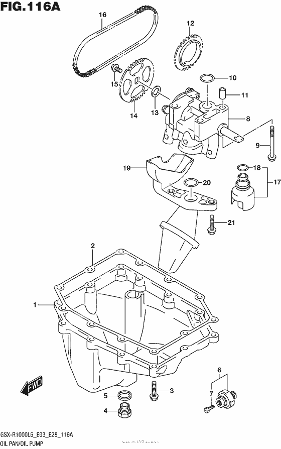 Масляный насос & Поддон