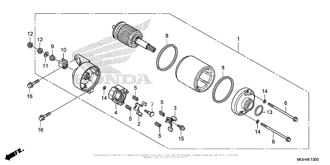 Стартер электрический
