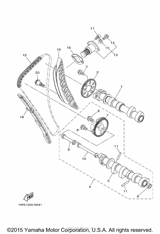 Camshaft chain