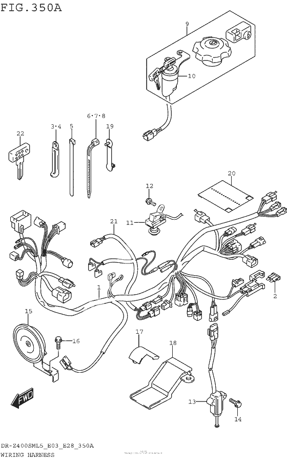 Wiring Harness (Dr-Z400Sml5 E03)