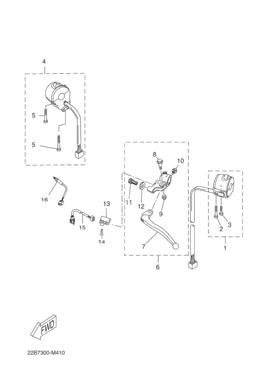 Пульт управления рулевой & Рычаг