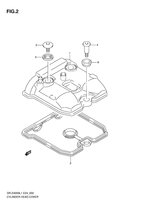 Cylinder head cover