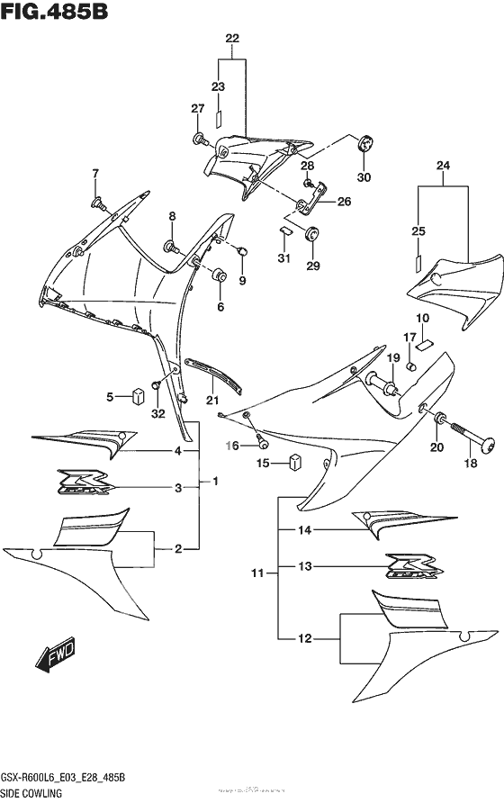 Side Cowling (Ajp)