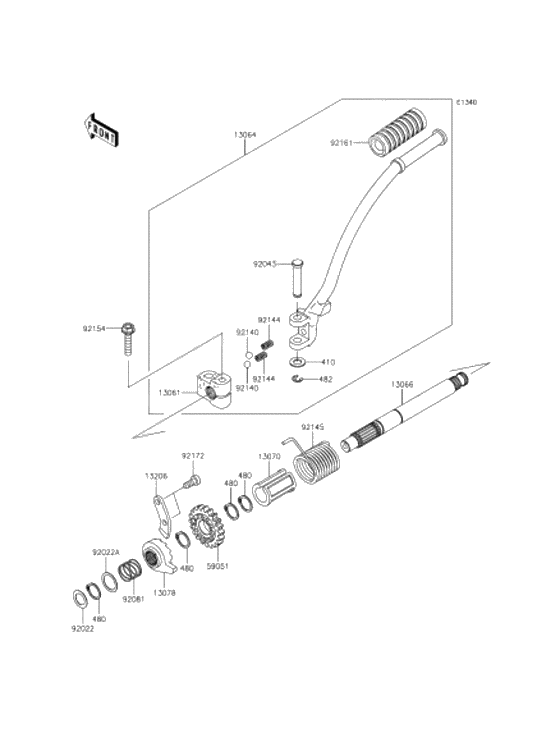 Kickstarter mechanism