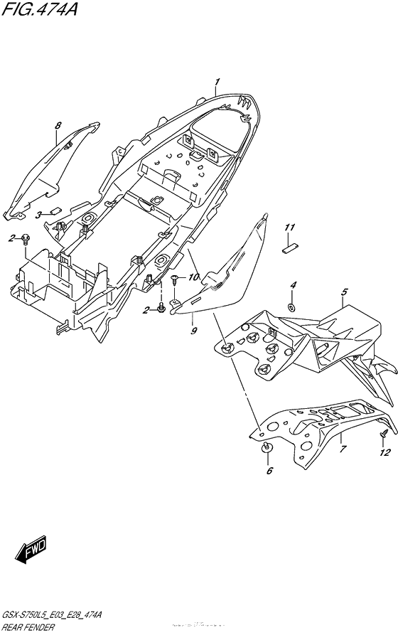 Заднее крыло
