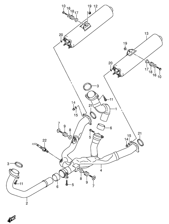 Muffler comp