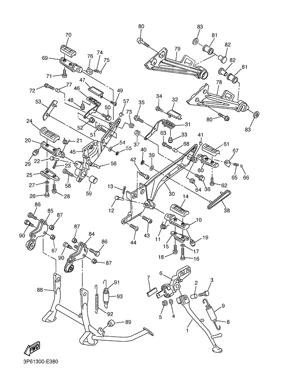 Stand & footrest