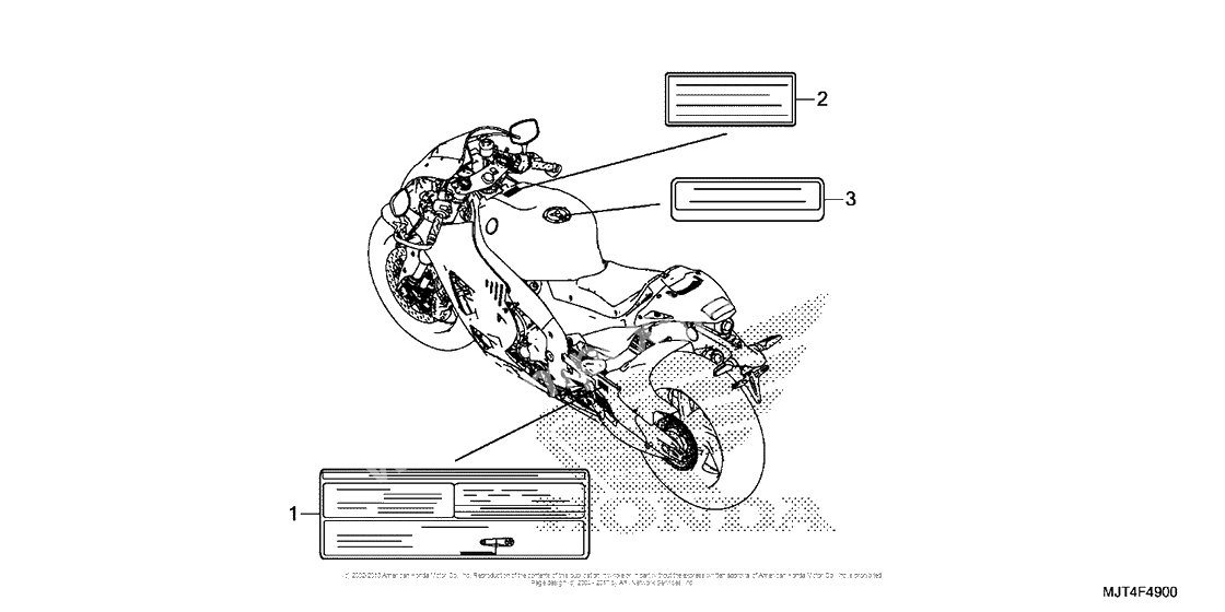 Информационные наклейки