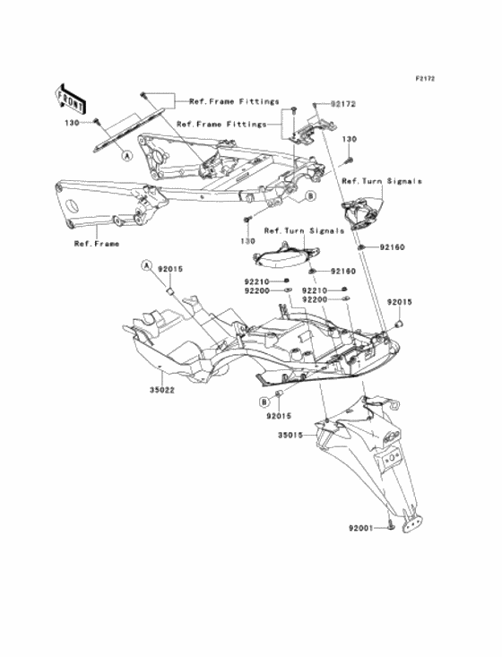 Rear fender              

                  s