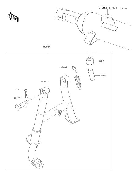 Accessory (Center stand)