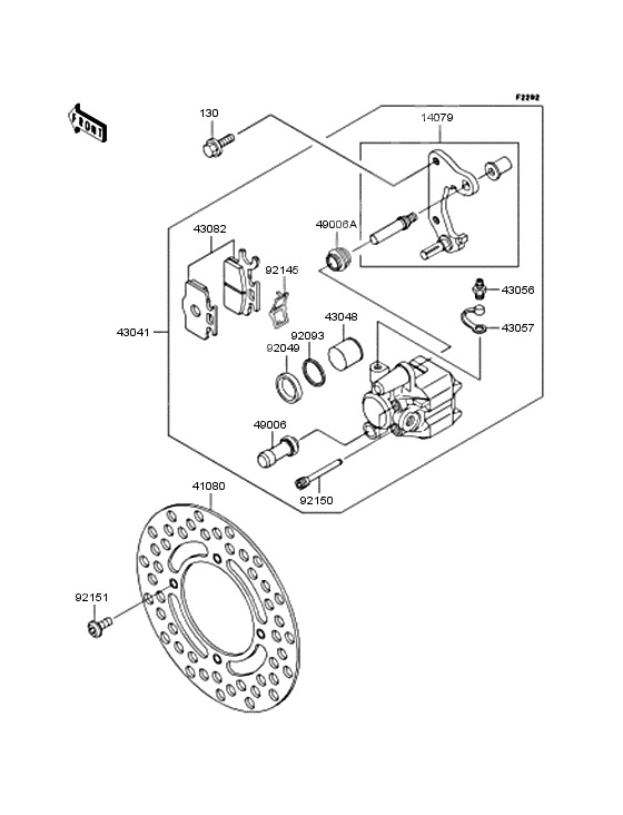 Front brake              

                  KX65-A1‾A4