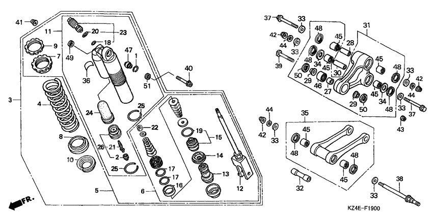 Rear cushion