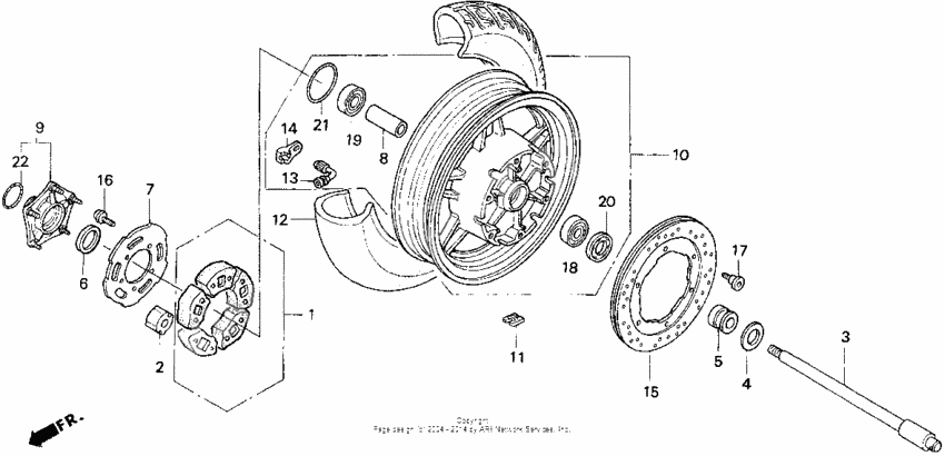 Rear wheel