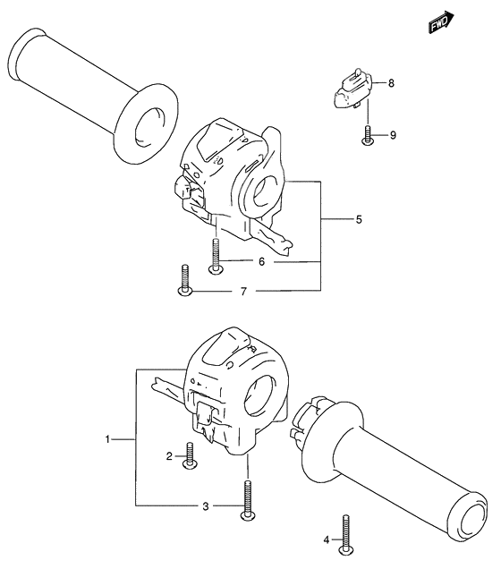 Handle switch