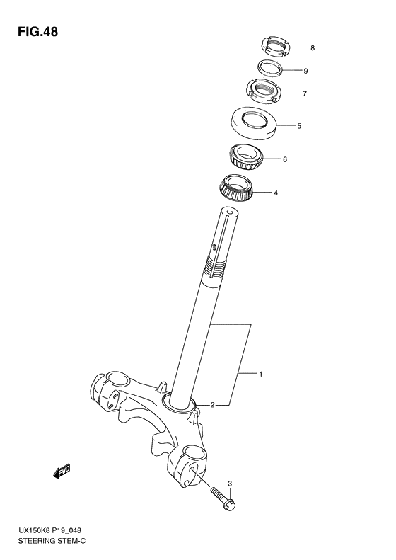 Steering stem