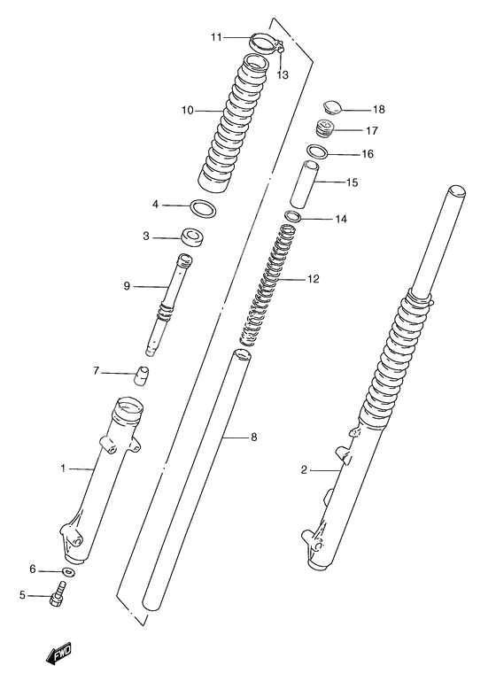 Front damper              

                  E1, e24, e71