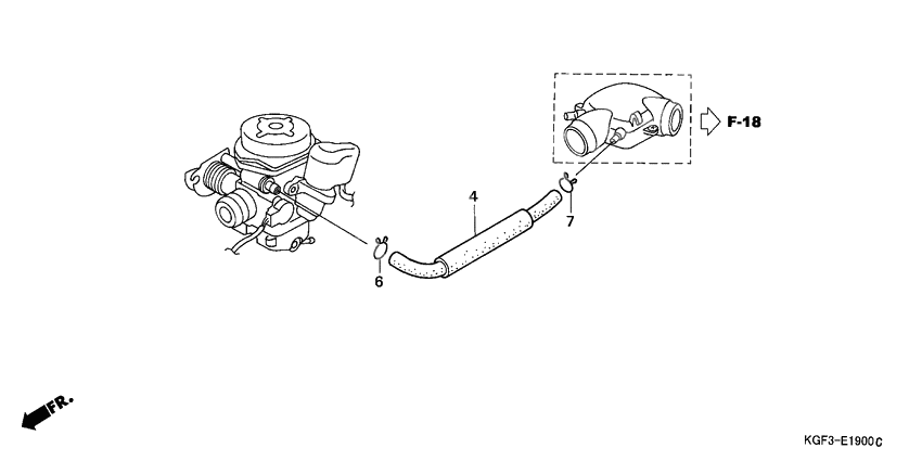 Sub air cleaner              

                  TUBING