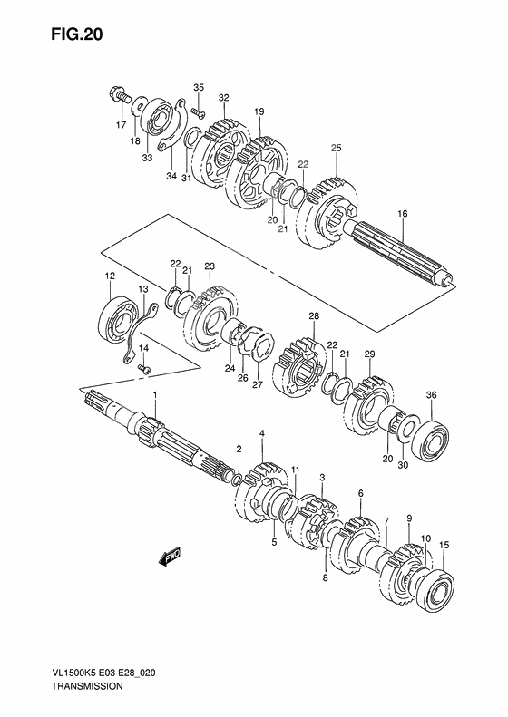 Transmission              

                  Model k5