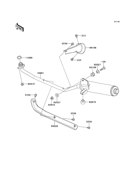 Muffler comp