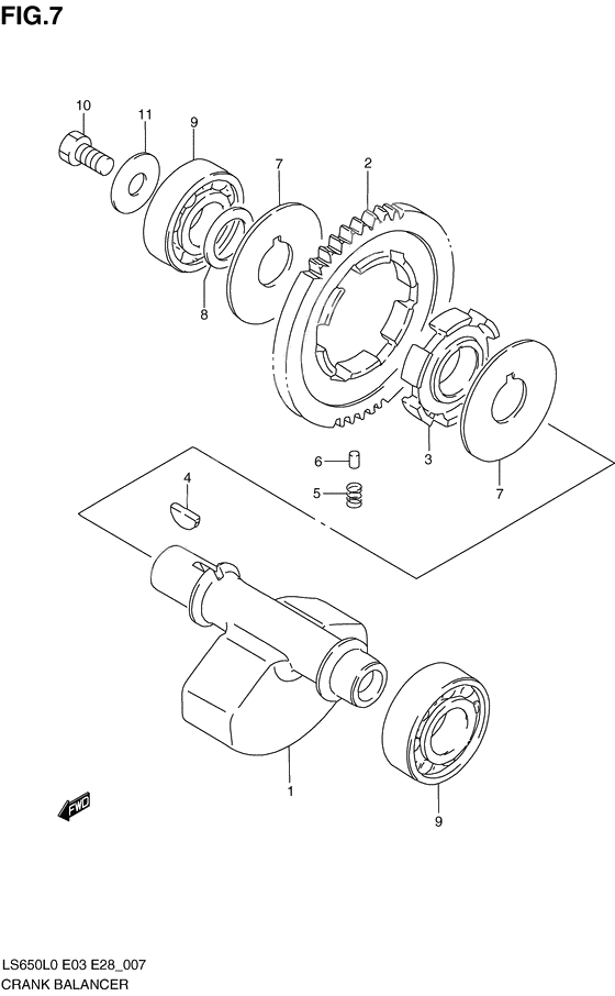 Crank balancer