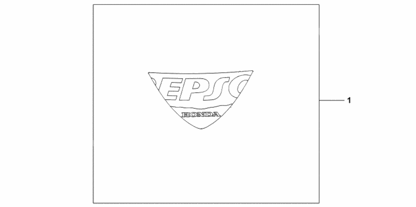 Epso sticker fireblade ws