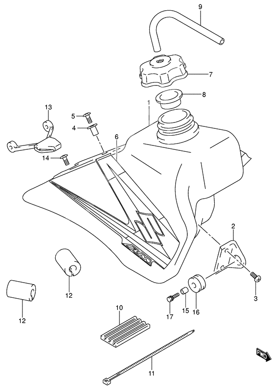 Tank fuel              

                  Model k5