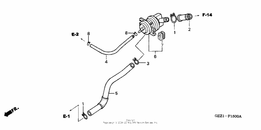 Air injection control valve