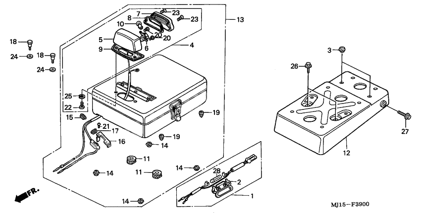 Brief box/carrier