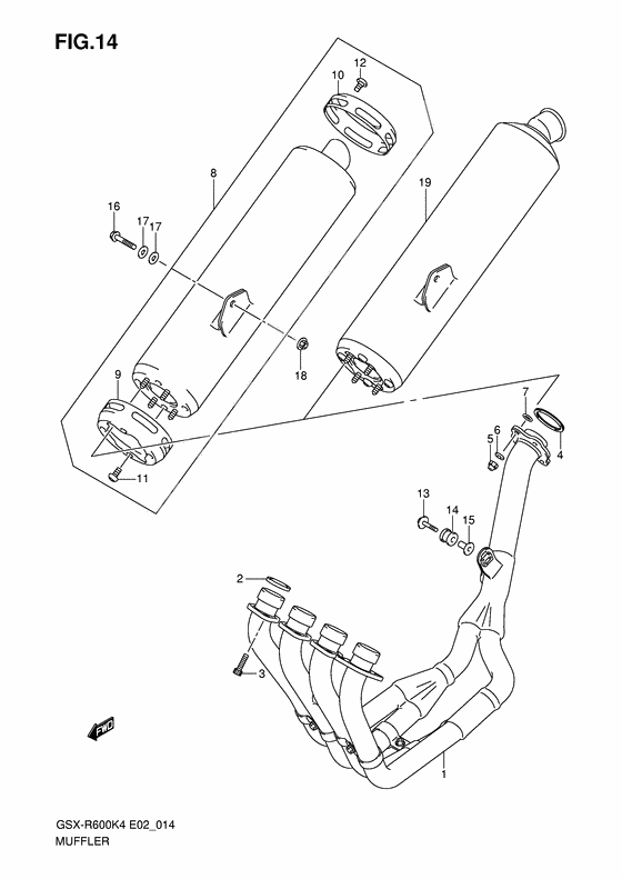 Muffler comp