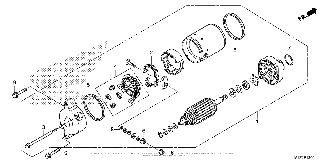 Стартер электрический