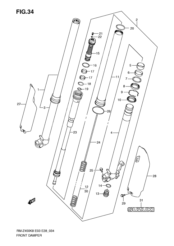 Front damper