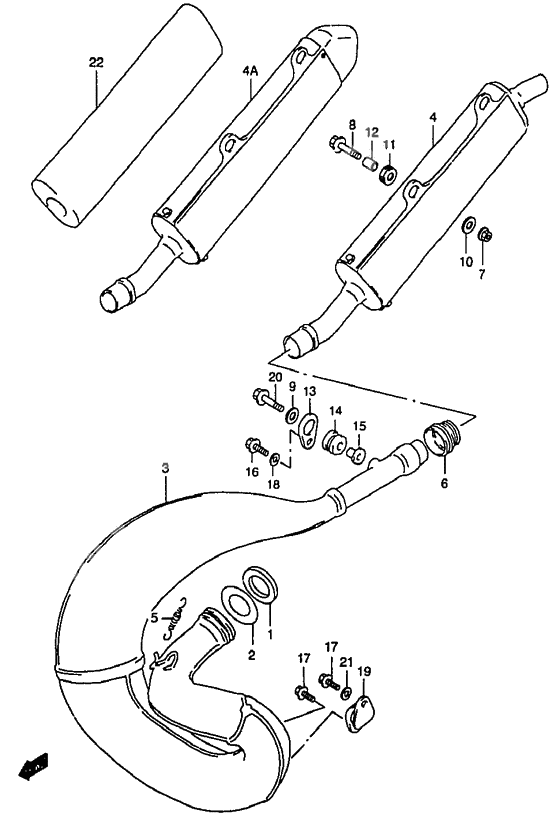 Muffler comp