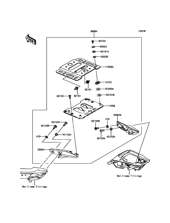 Accessory(topcase bracket)