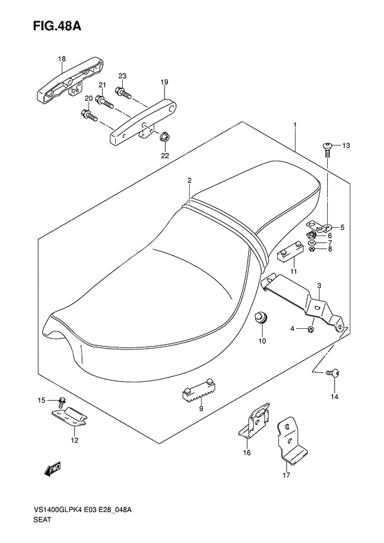 Seat              

                  Model k5/k6/k7/k8