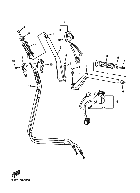 Steering handle