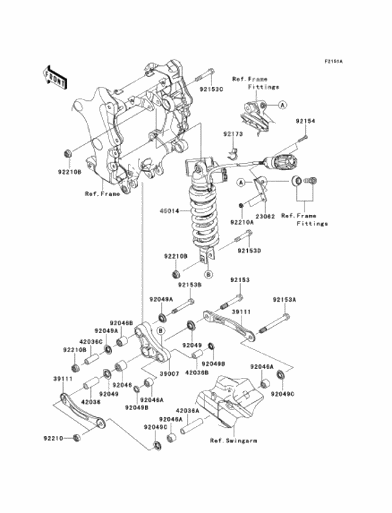 Suspension/shock absorber              

                  FEFB