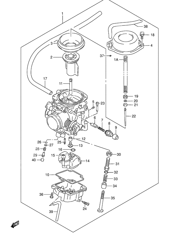 Carburetor assy