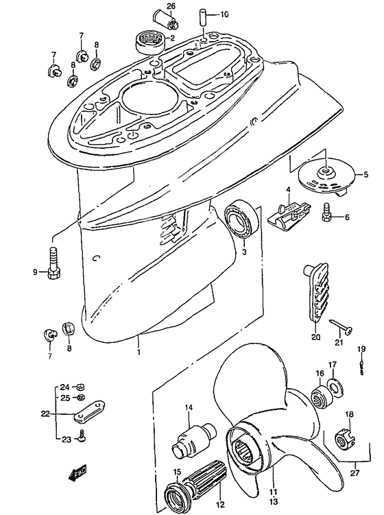 Gear case