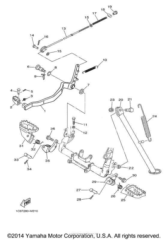 Подножки & Подставка