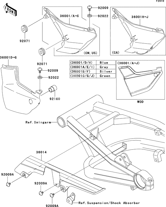 Side covers/chain cover