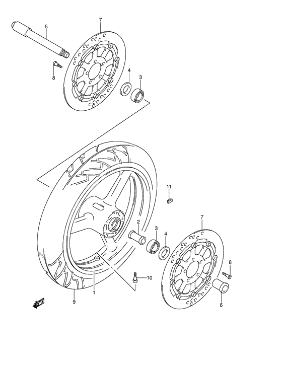 Transom + tube