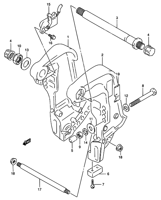 Clamp bracket