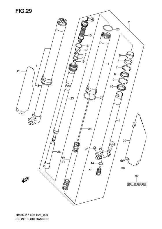 Front damper