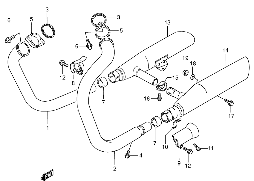 Muffler comp