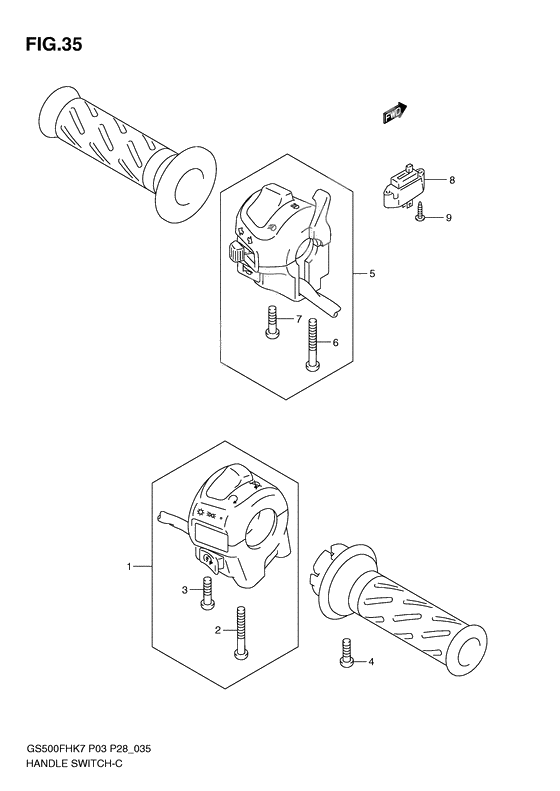 Handle switch