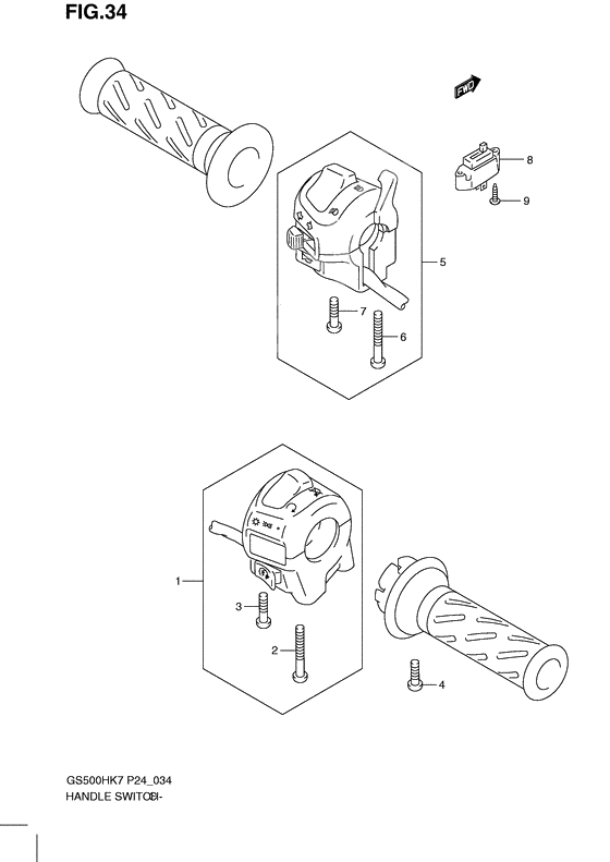 Handle switch