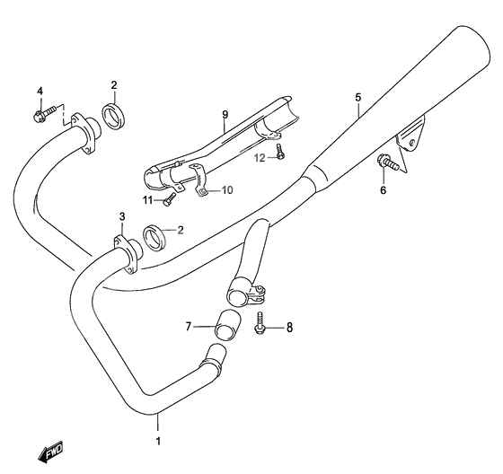 Muffler comp